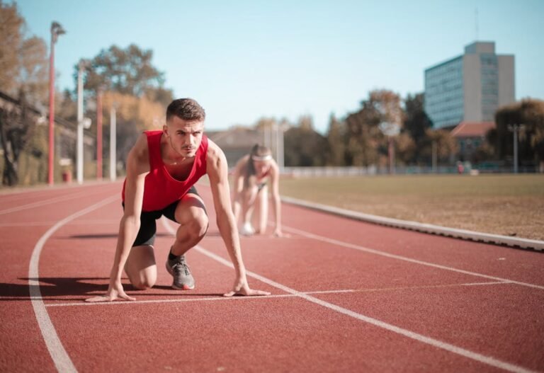 Track running